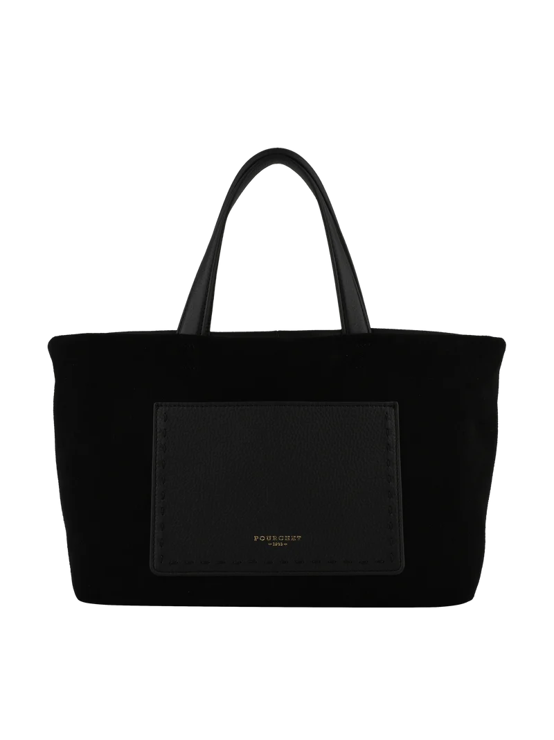 Cassis Daim - Cabas noir