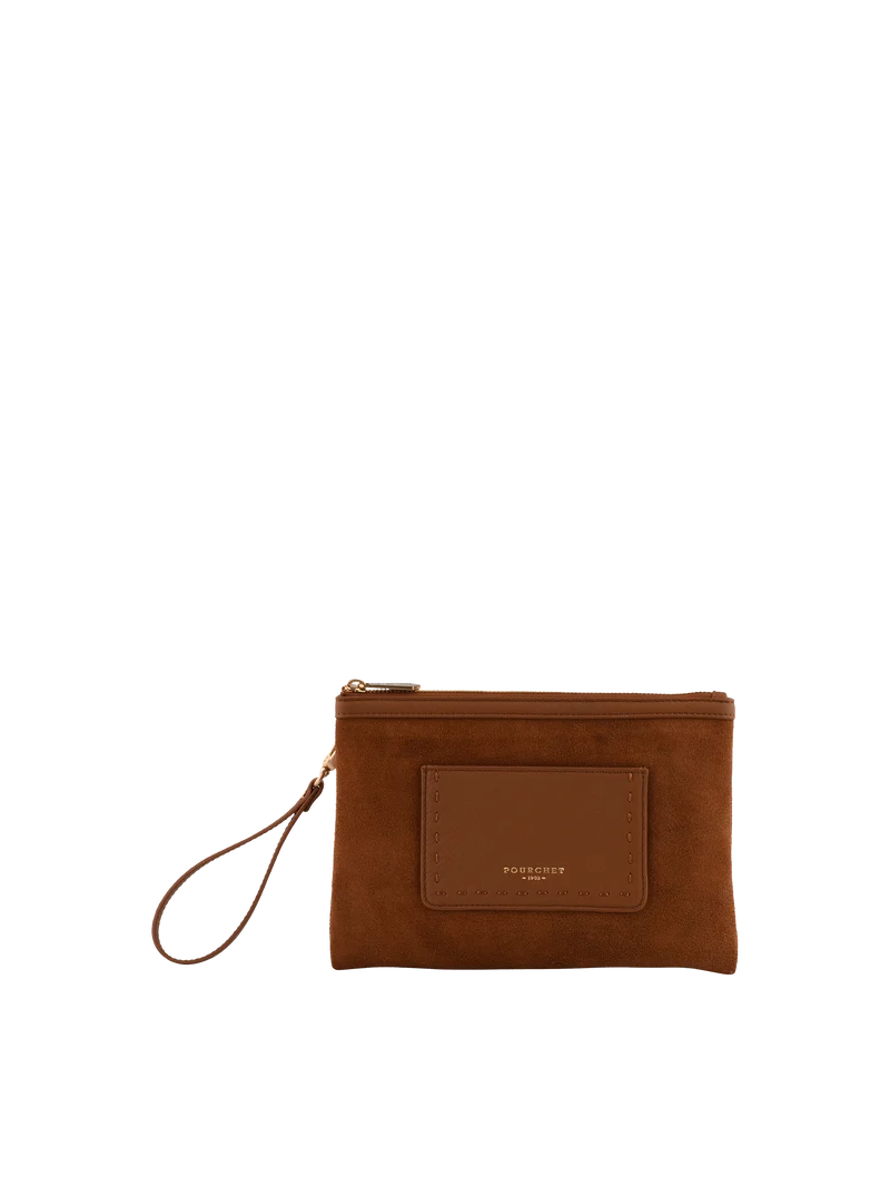 Cassis Daim - Pochette camel
