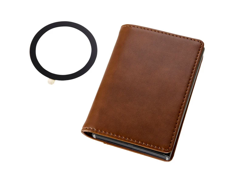 TROIKA Card Case "SHERLOCK HOME" - Brown