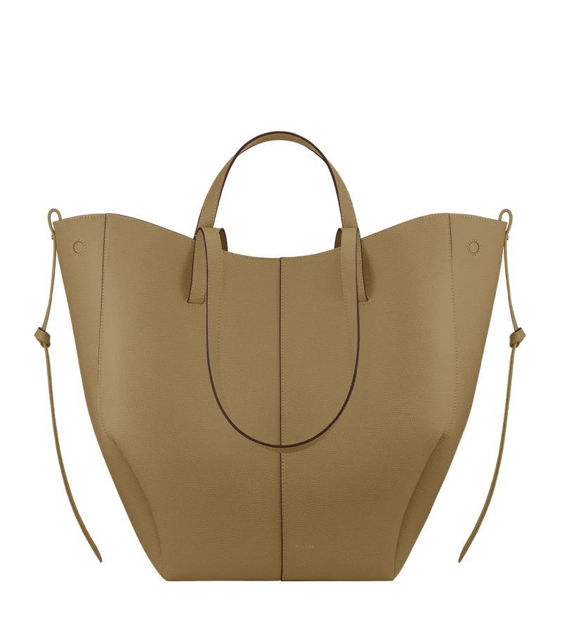 Cyme Tote - Olive Fumée Grainé