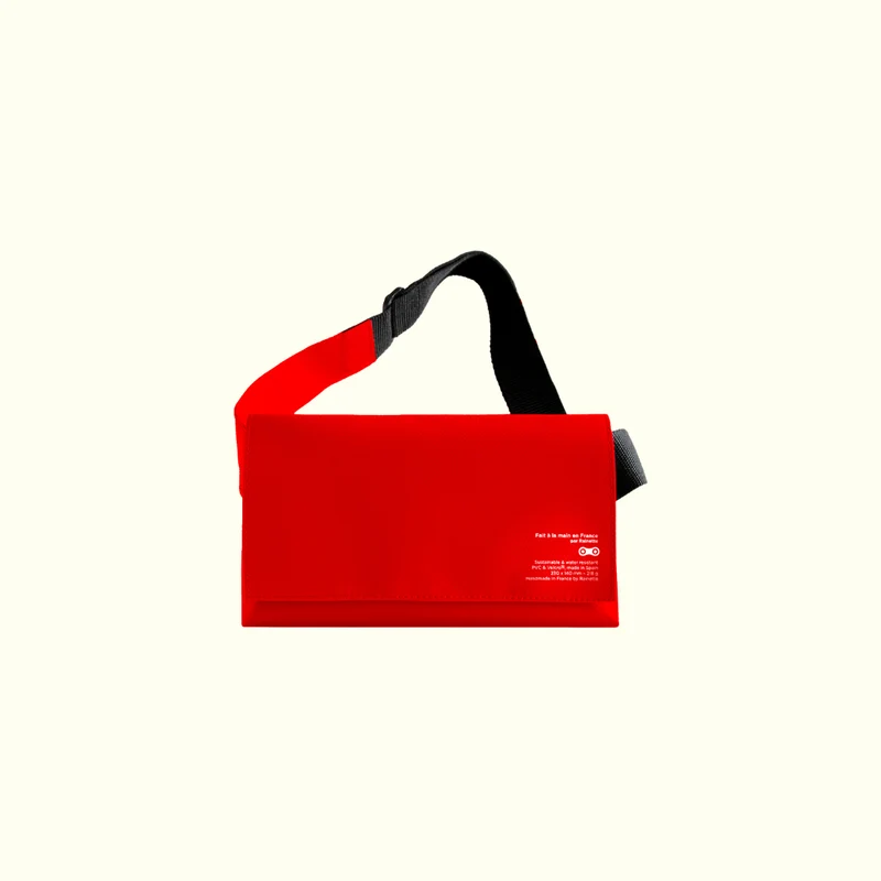 Sac banane, rouge