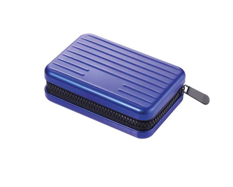 TROIKA Card Case "KARTENKOFFER" - Blue