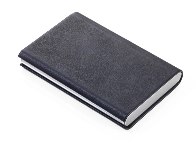 TROIKA Credit Card Case "MARBLE SAFE" - Black
