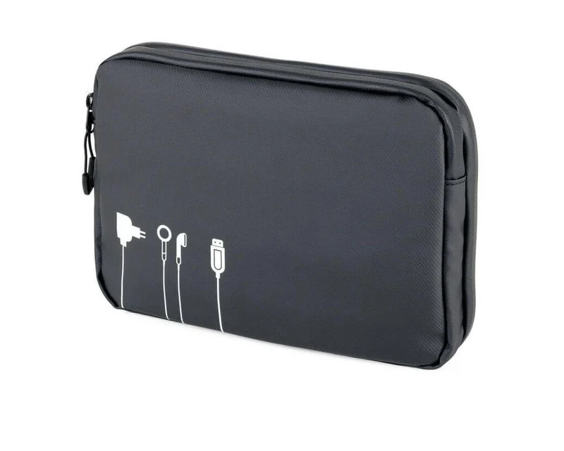 Cable organizer "TROIKA BLACK TECH POUCH 2"