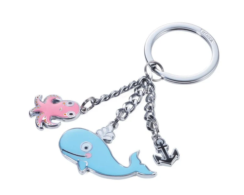 TROIKA Keychain "WAL & OKTOPUS"
