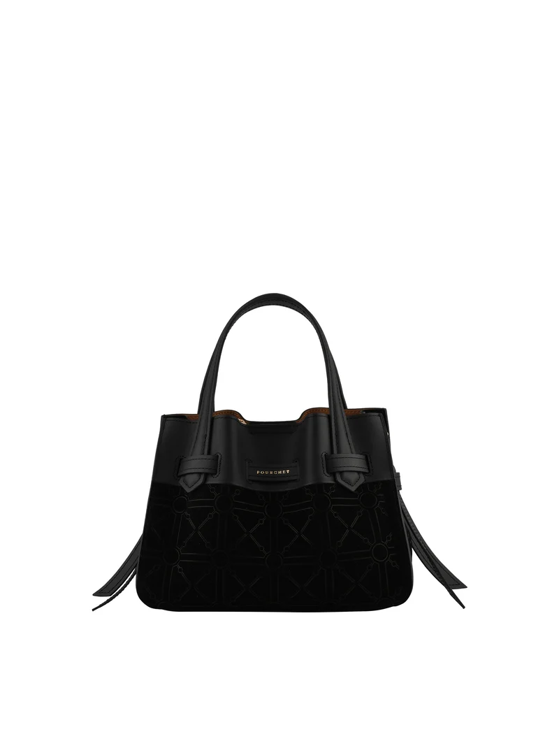 Blossom NEO DAIM - Sac à main noir PM