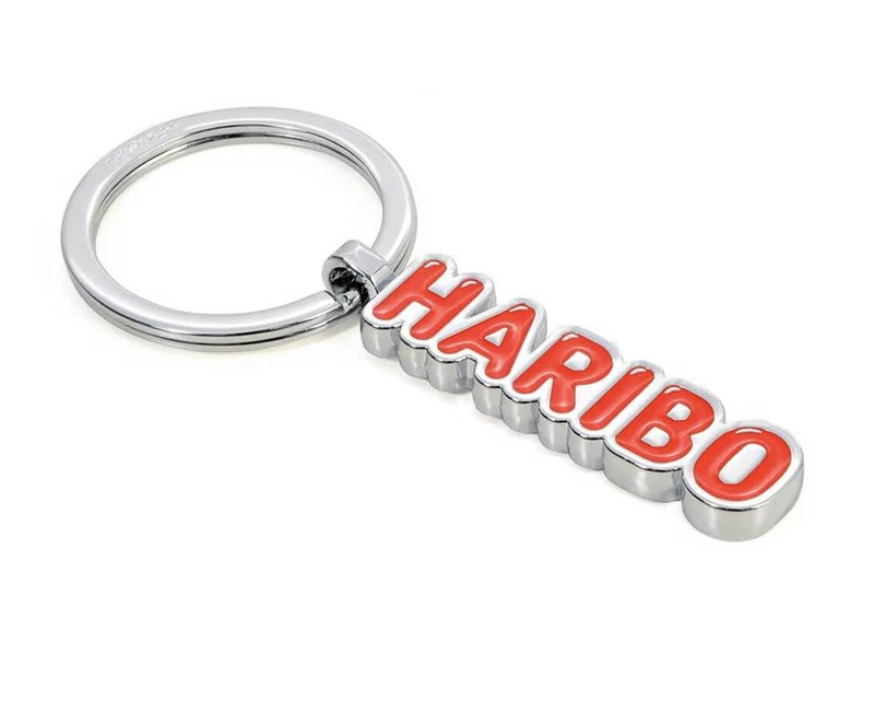 TROIKA Keychain "HARIBO LOGO" - Rot