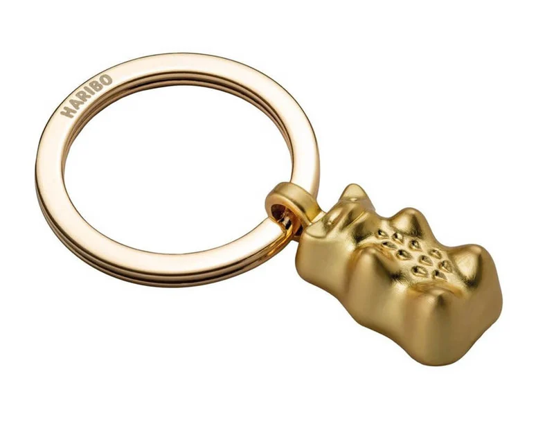 TROIKA Keychain "HARIBO GOLDBÄR" - Gold