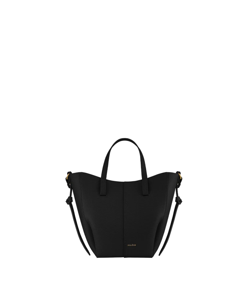 Cyme Tote Nano - Noir Grainé