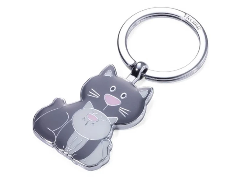 TROIKA Keychain "CAT & KITTY"