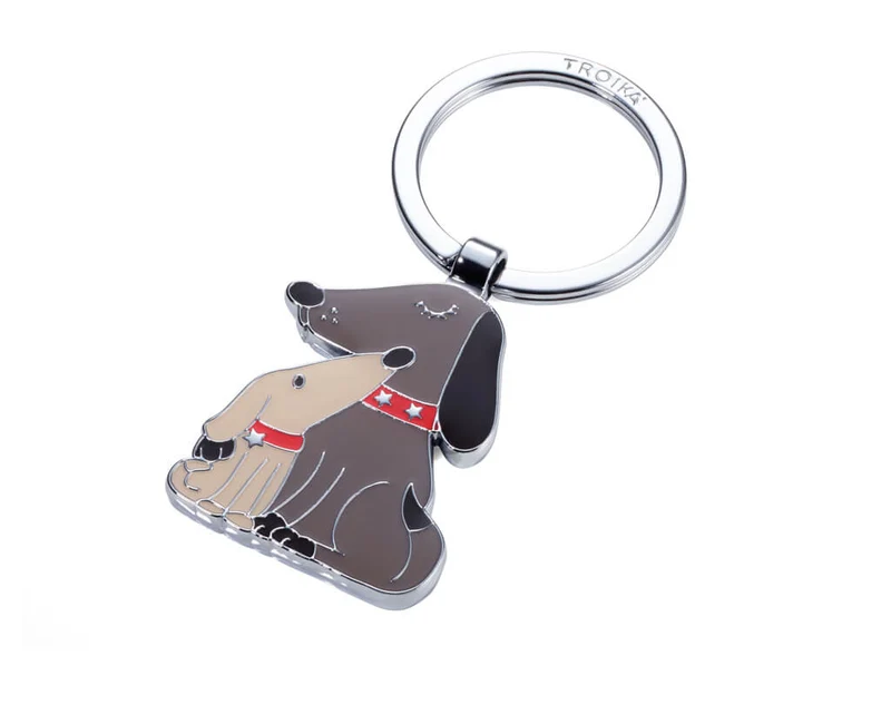 TROIKA Keychain "DOG & DOGGY"