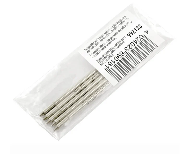 TROIKA Refill "D1 MINE", Set of 5 - Blue