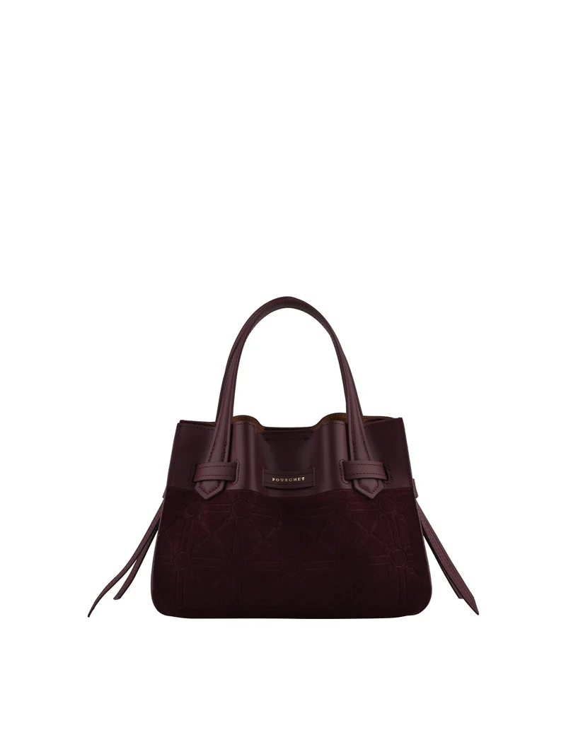 Blossom NEO DAIM - Sac à main bordeaux PM