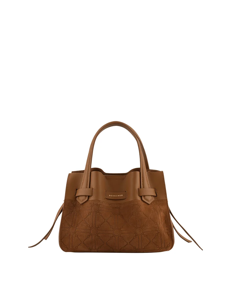 Blossom NEO DAIM - Sac à main camel PM