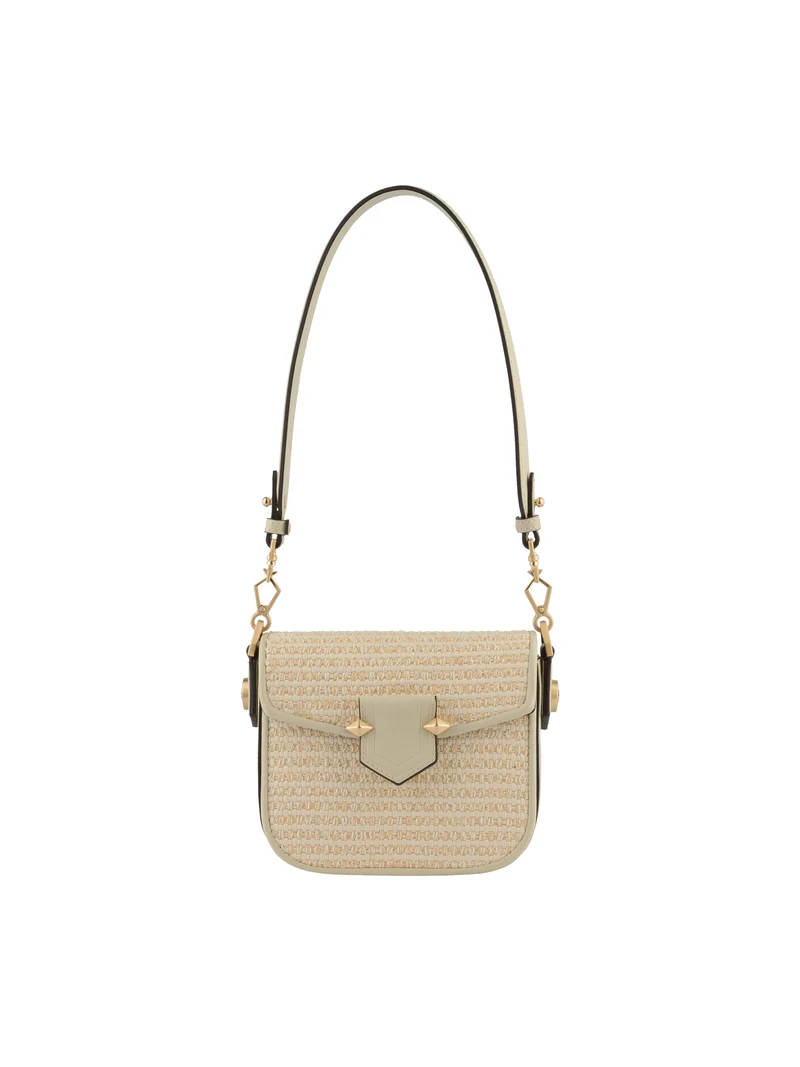 Sèvres tressé - Porté épaule beige