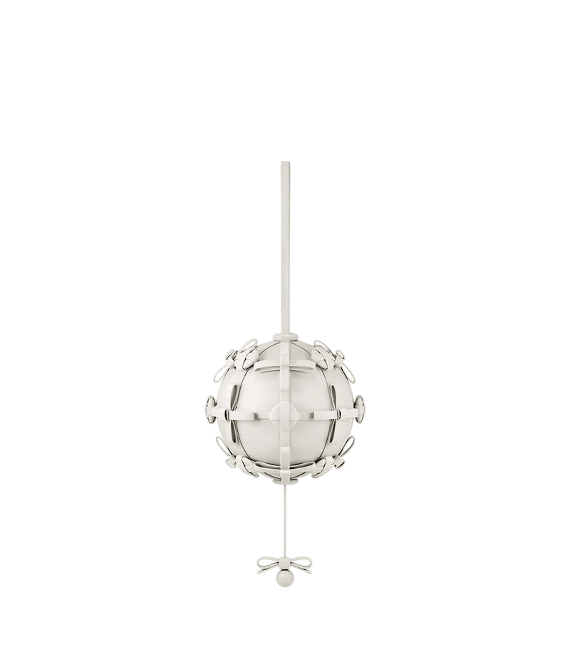 Button Bow Sphere - Porcelaine