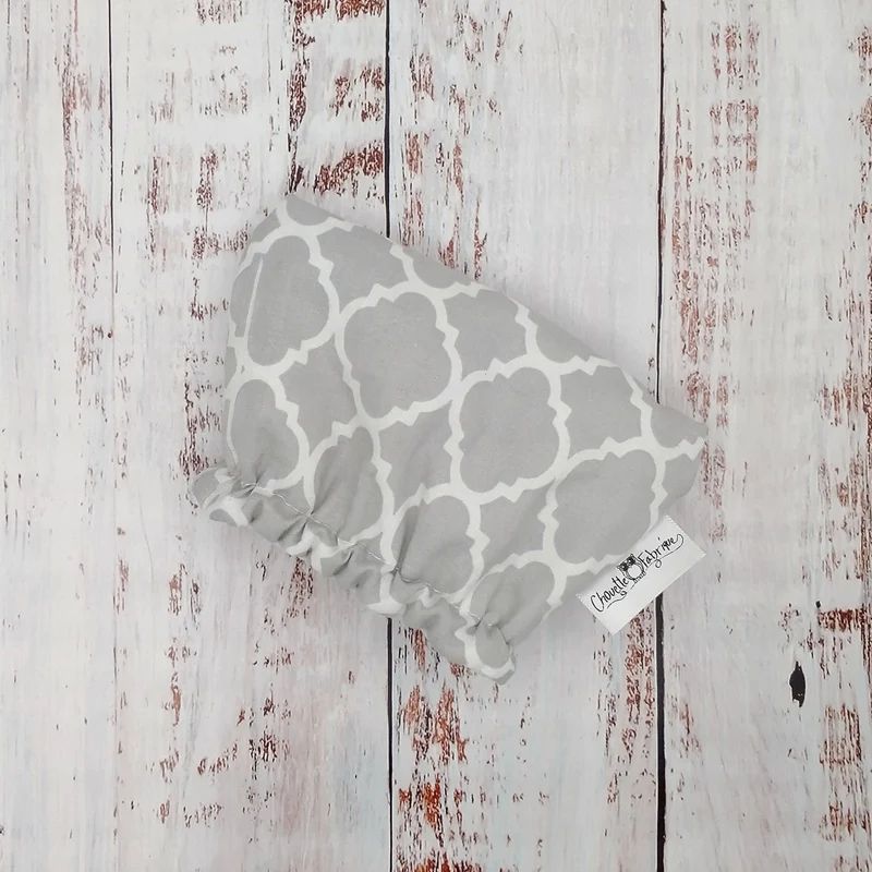 Protège fromage / Couvre fromage Réutilisable - Remplace pellicule de plastique – Motifs gris et blanc