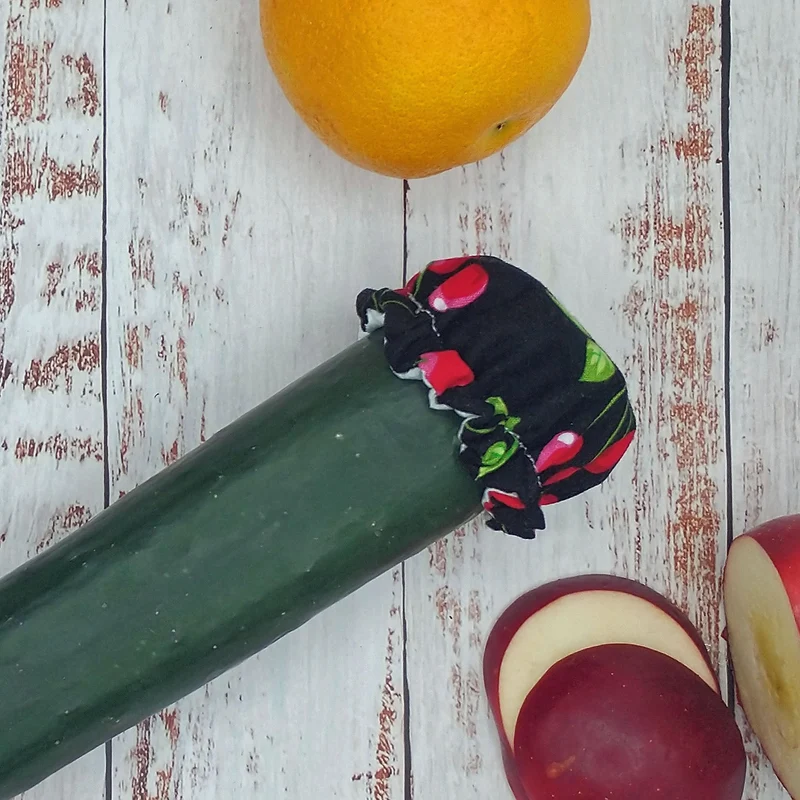Couvre-Légumes Réutilisables - Remplace pellicule de plastique – Collection Cerises