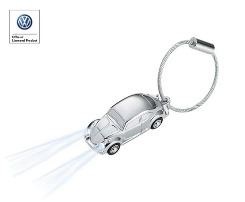 TROIKA Keychain "LED Light Beetle 1964"