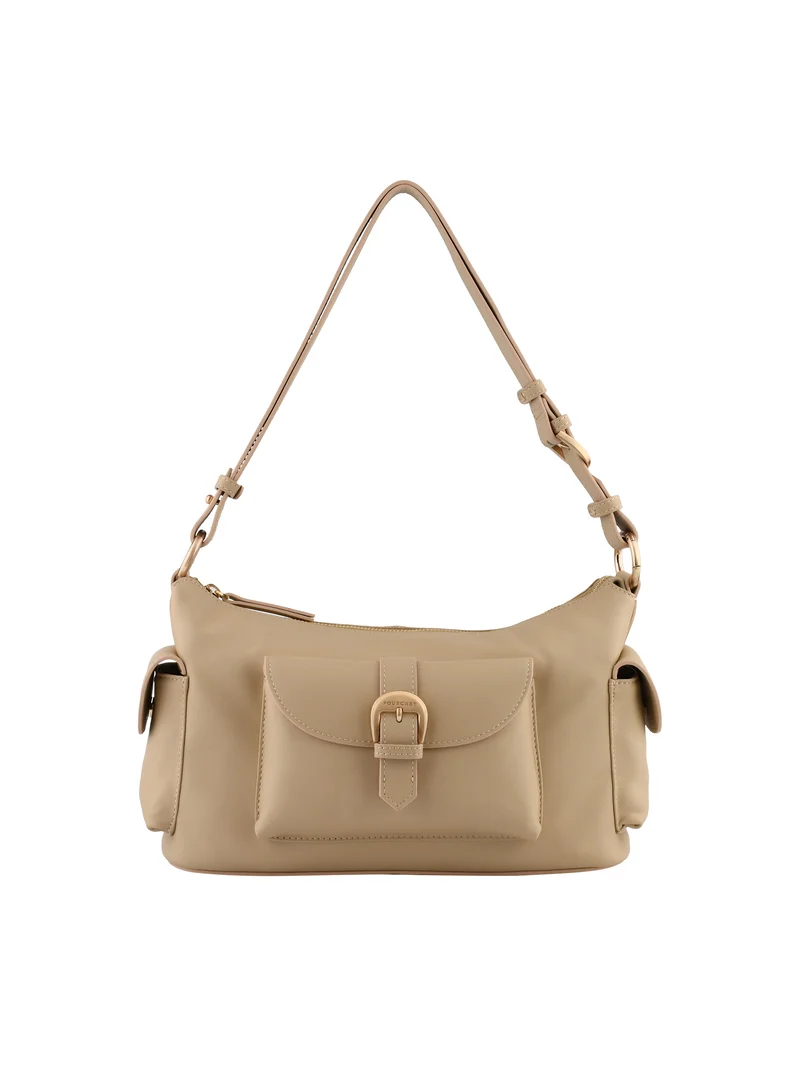 Scoop - porté épaule beige