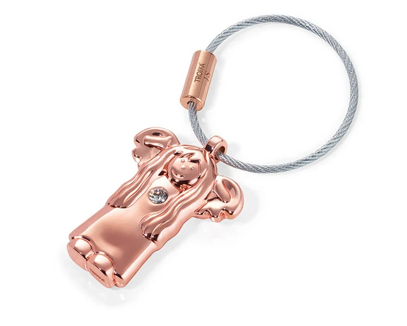 TROIKA Keychain "EMILY" - Rose Gold
