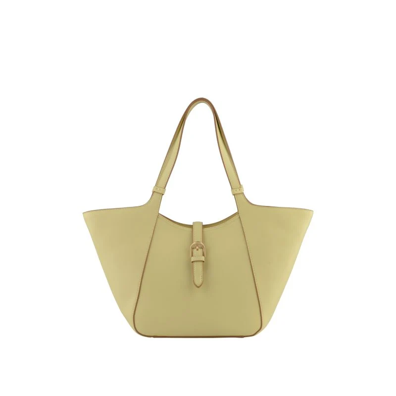L'envolée - Cabas jaune paille MM