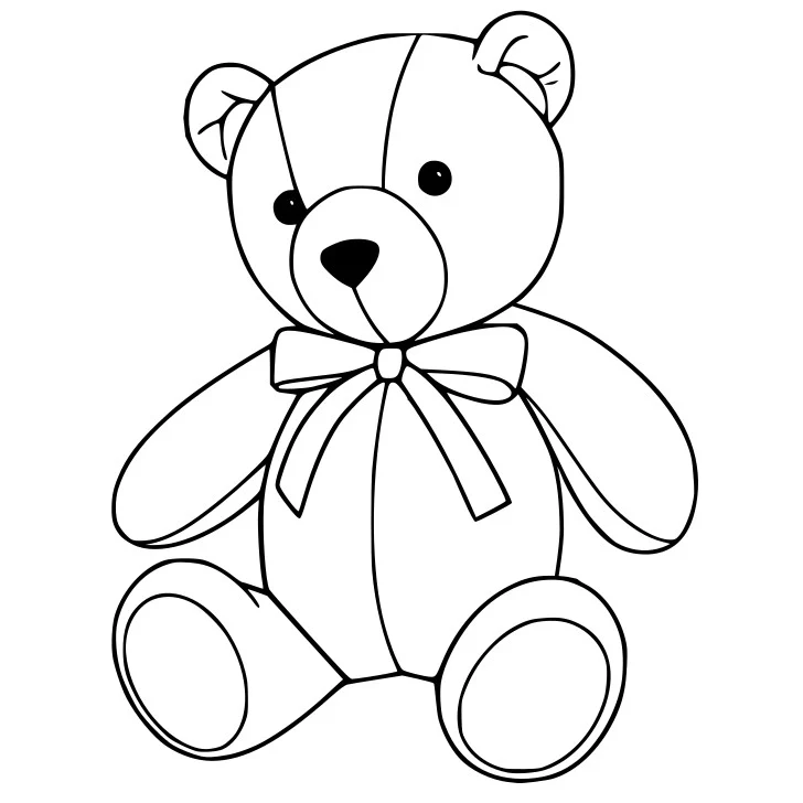 Peluche - Toutou - Ourson (9" Assis) - Souvenirs / Mémoires (1-2 pyjamas à pattes requis ou l'équivalent)