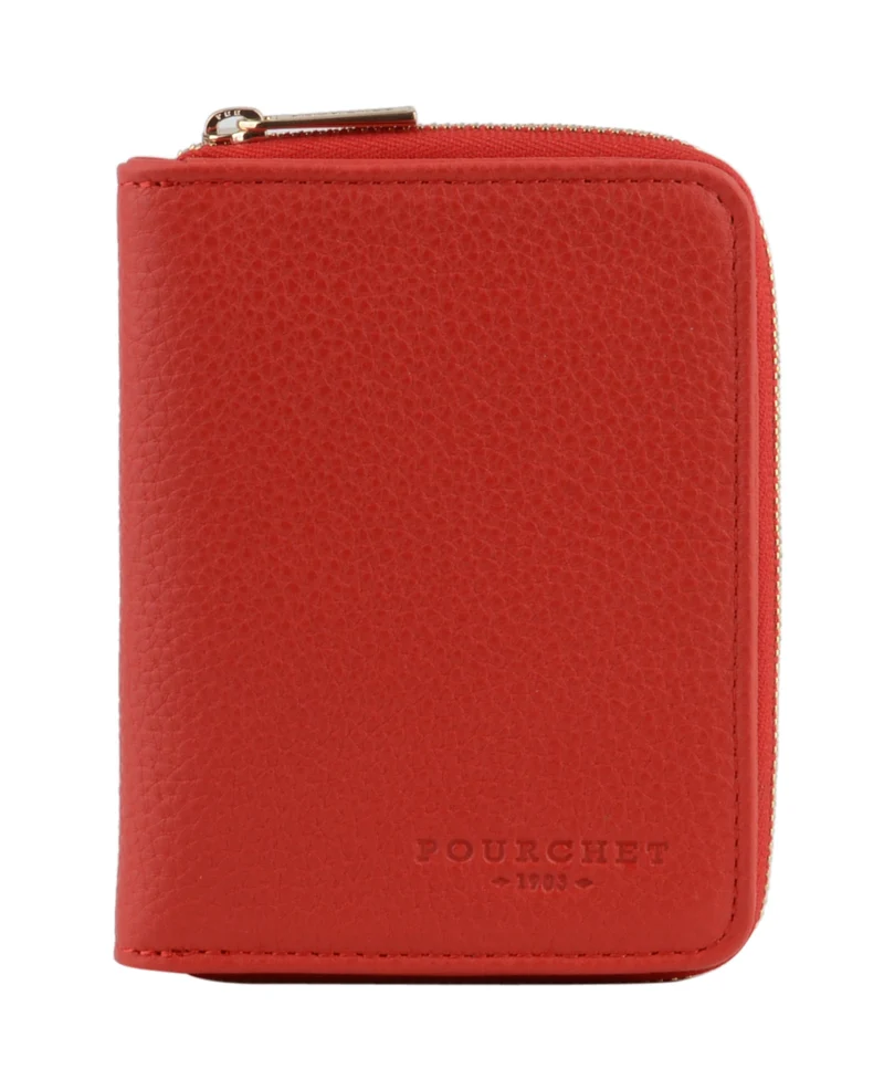 Club - Porte monnaie rouge vif MM
