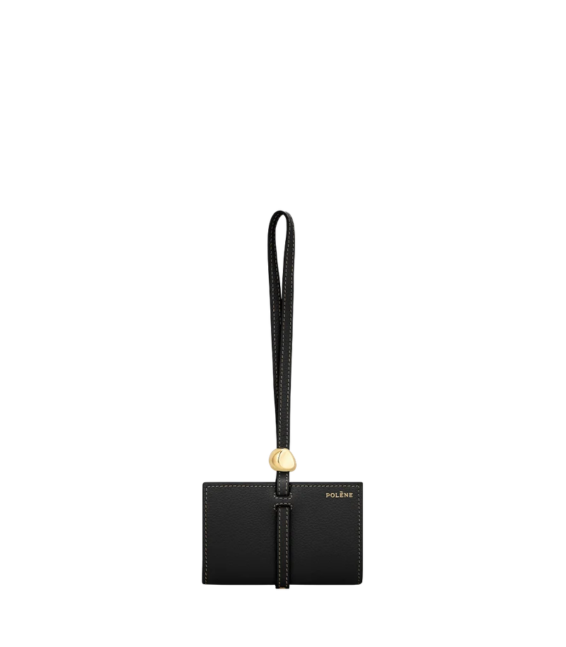 Porte cartes Kayé - Noir Grainé