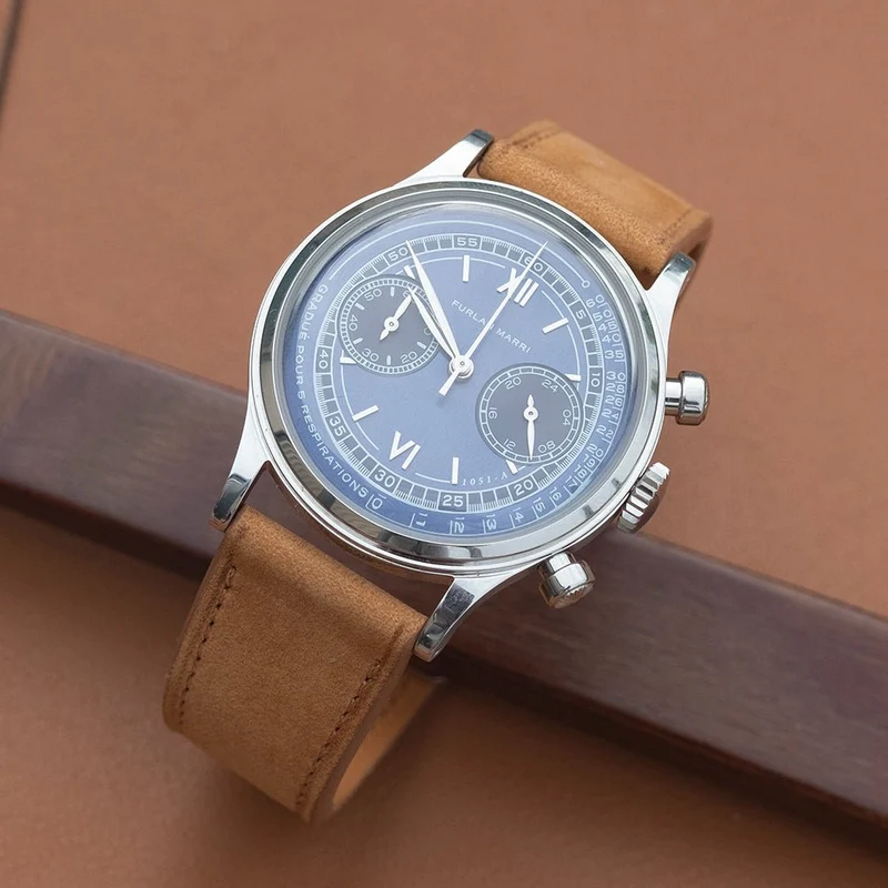 Bracelet de montre nubuck caramel