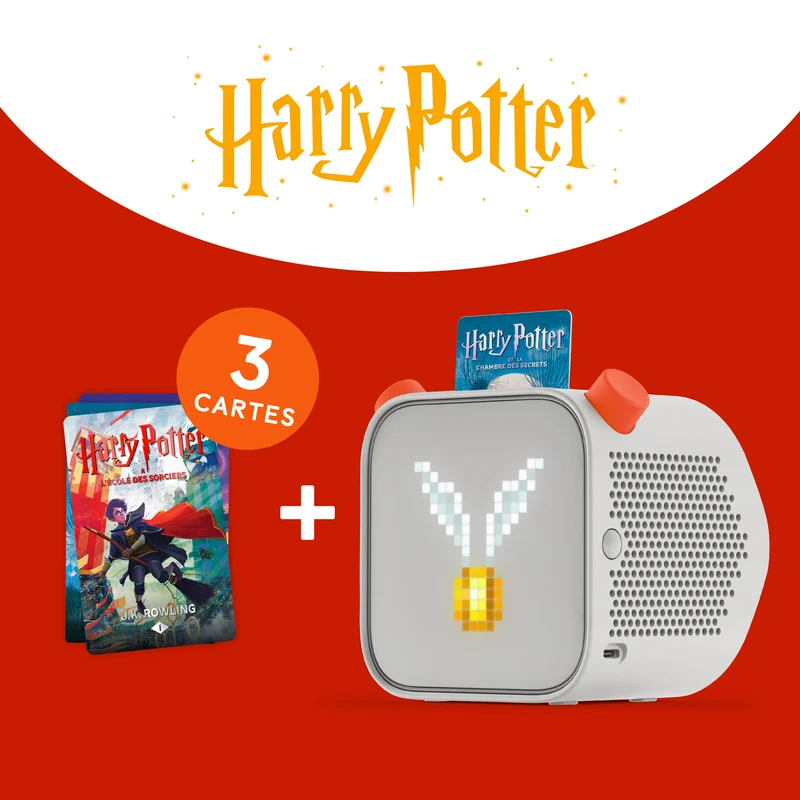 Pack Yoto Player + Harry Potter : livres 1 à 3