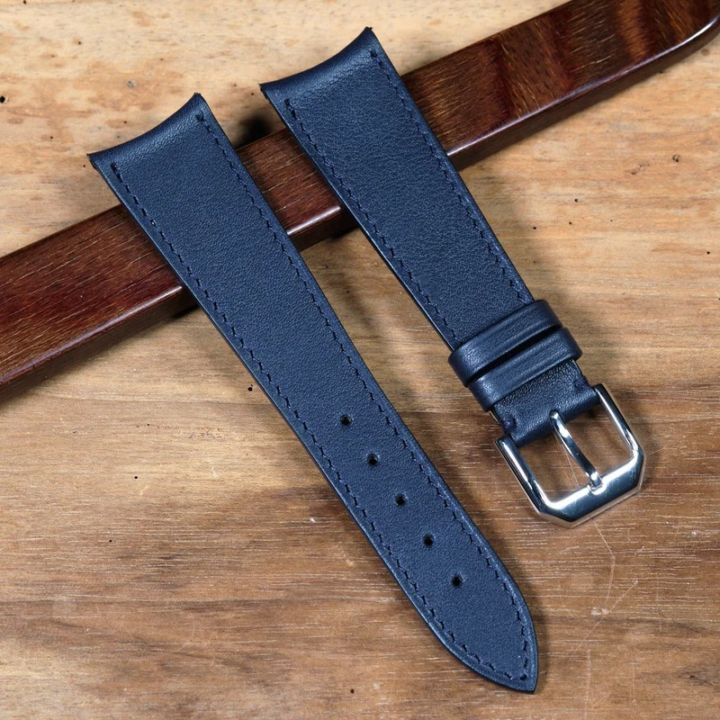 Bracelet anses courbes bleu marine