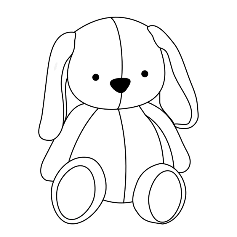 Peluche - Toutou - Lapin (15")- Souvenirs / Mémoires