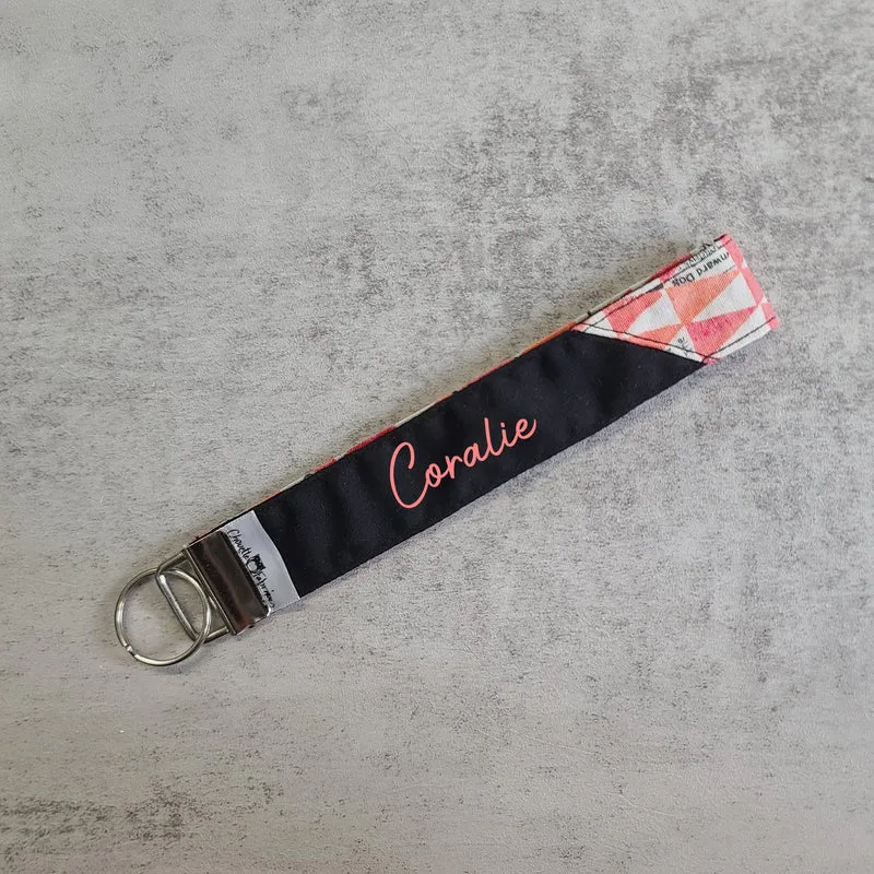 Porte-clé - PERSONNALISÉ - Dragonne - Poignet - Journal Corail