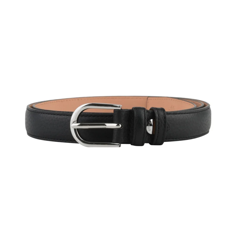Ceinture en cuir noir