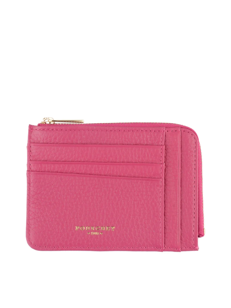 Club - Porte monnaie/carte plat fuchsia