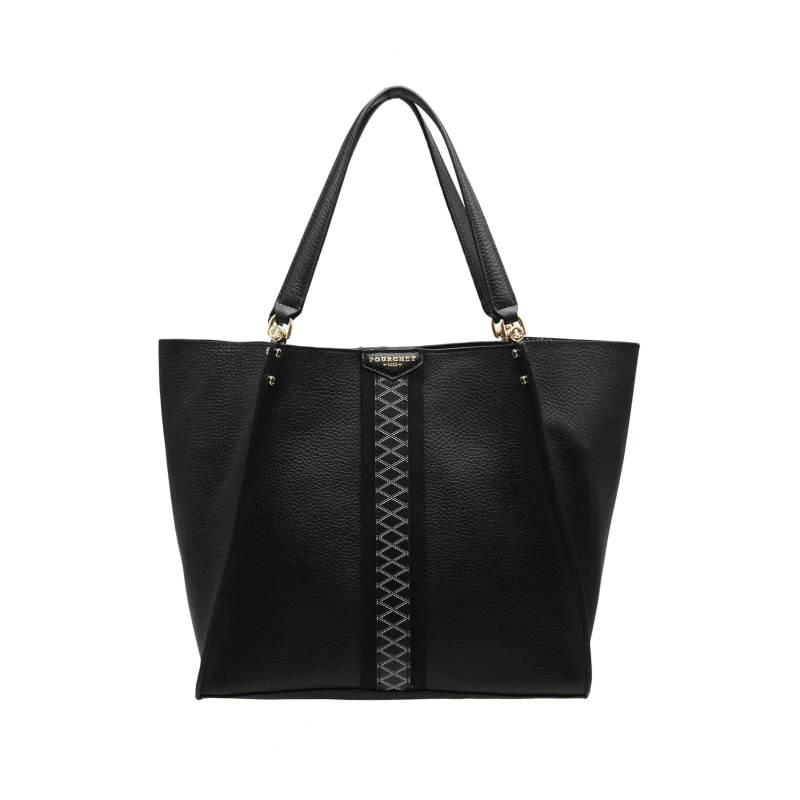 Hebdo Madison - Cabas noir GM