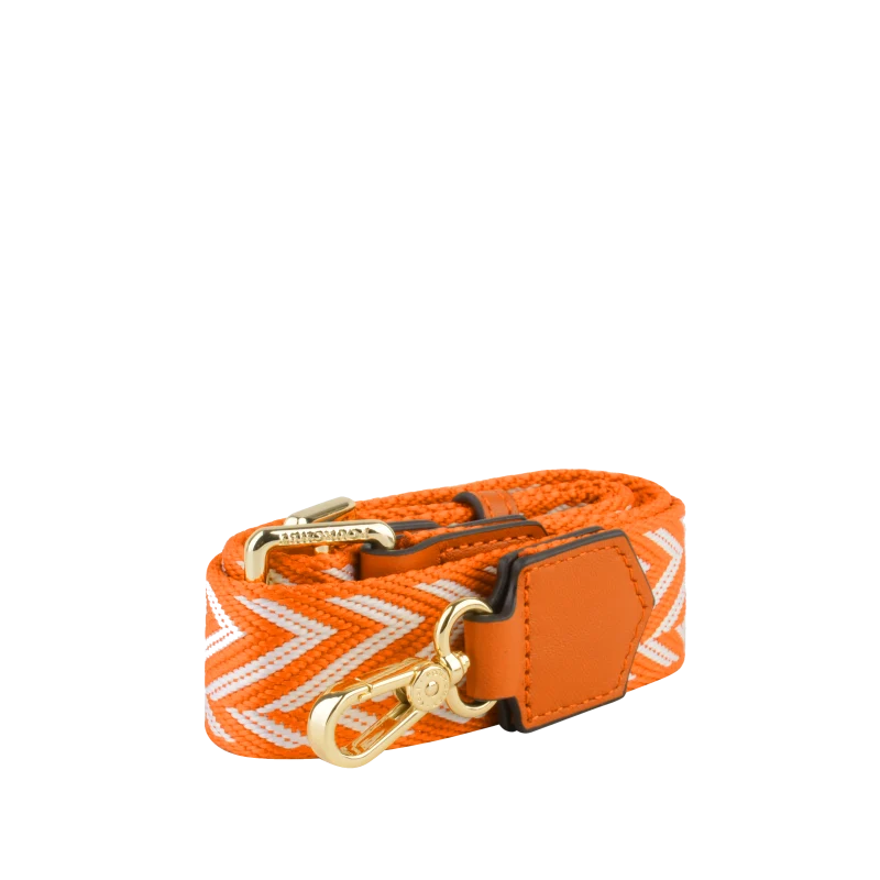 Bandoulière - Chevron orange