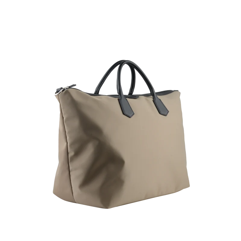 Daily - Sac de voyage taupe-noir