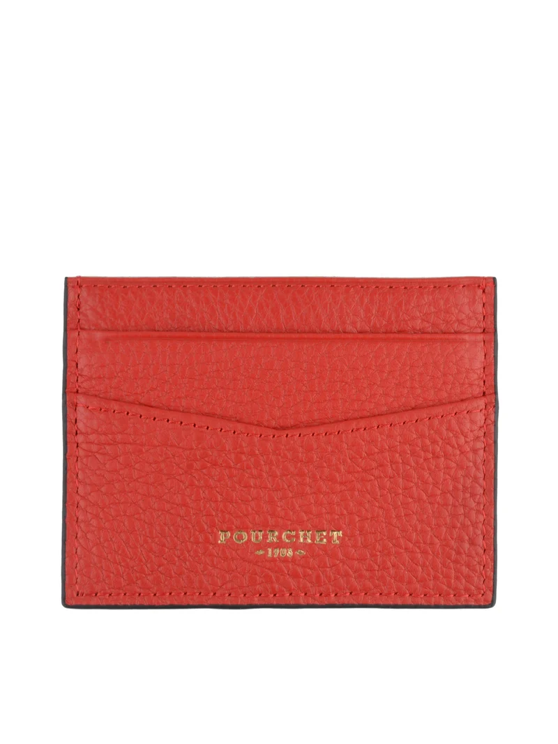 Club - Porte carte rouge vif
