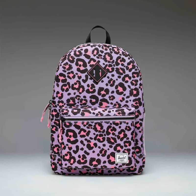 Herschel - Sac à dos Heritage - Youth - Léopard - Mauve