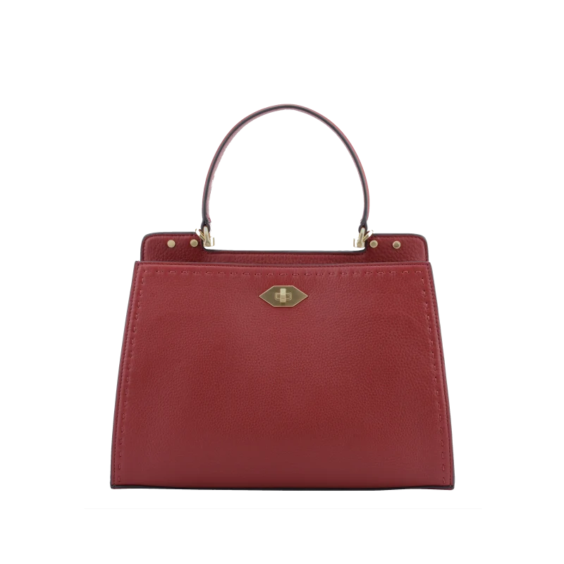 Trianon - Sac à main rouge GM