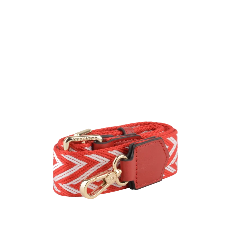 Bandoulière - Chevron rouge