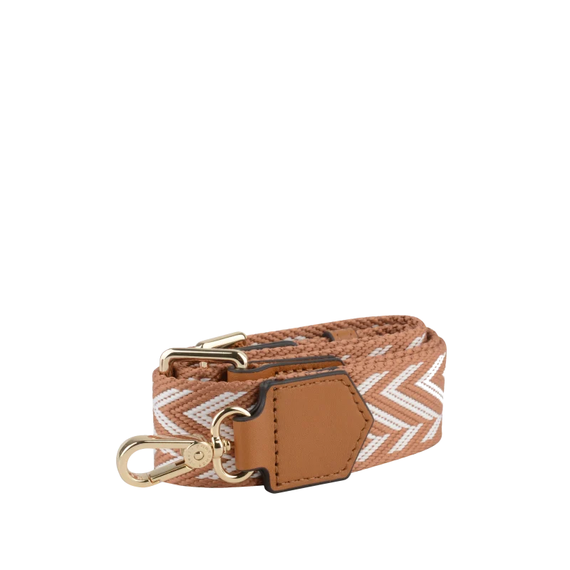 Bandoulière - Chevron Camel