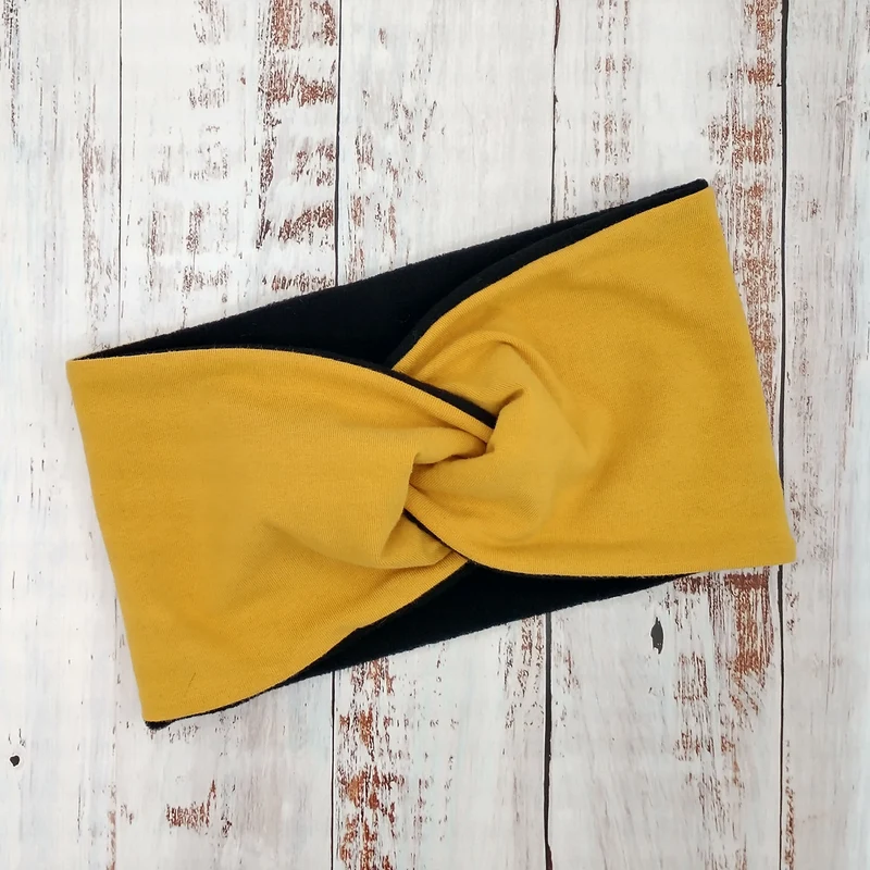 Bandeau (POLAR) - ADULTE - Printemps/Automne/Hiver – Moutarde