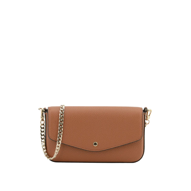 Club - Sac pochette camel