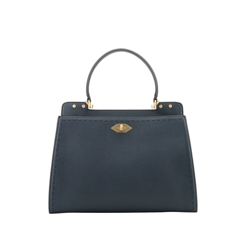 Trianon - Sac à main marine GM