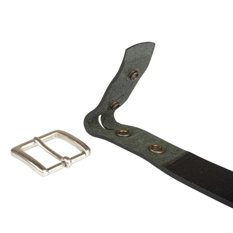 Ceinture en cuir La cognac véritable + 1 boucle