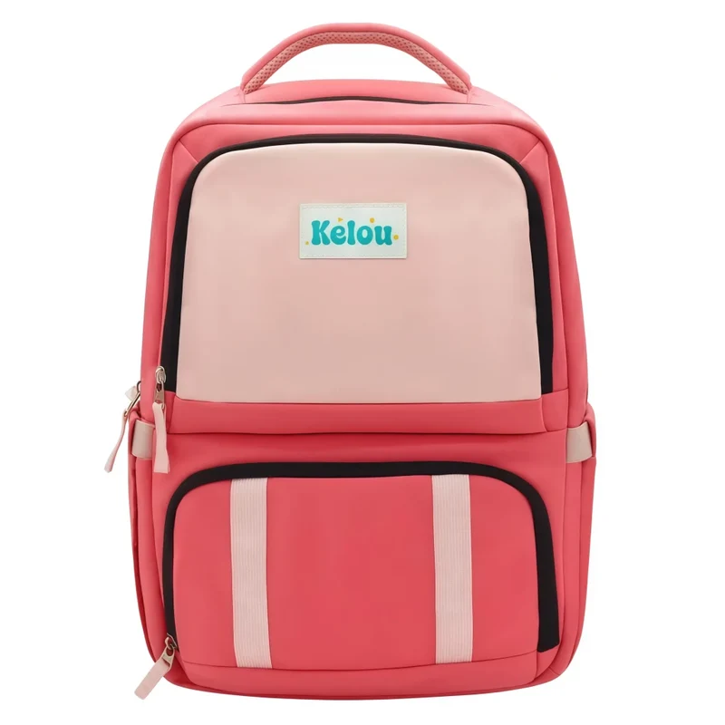 Sac a dos 2 en 1 avec boîte à lunch integrée - Rose