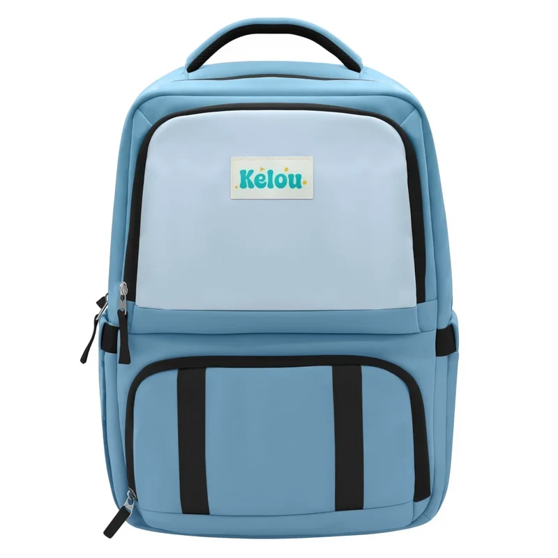 Sac a dos 2 en 1 avec boîte à lunch integrée - Bleu